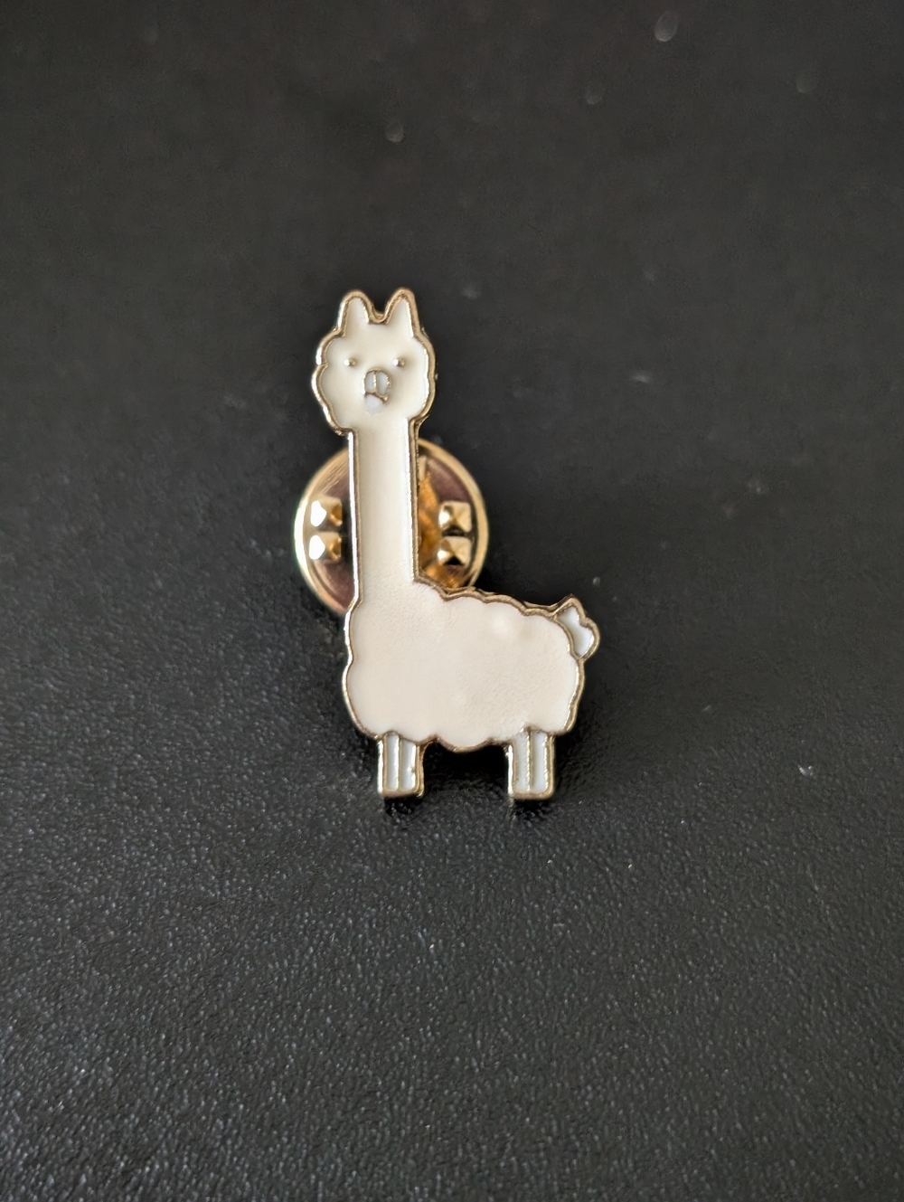 Cute Llama Enamel Pin Minimalist Animal Lapel Pin Alpaca Pin